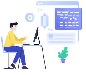 images about a boy who is writing code